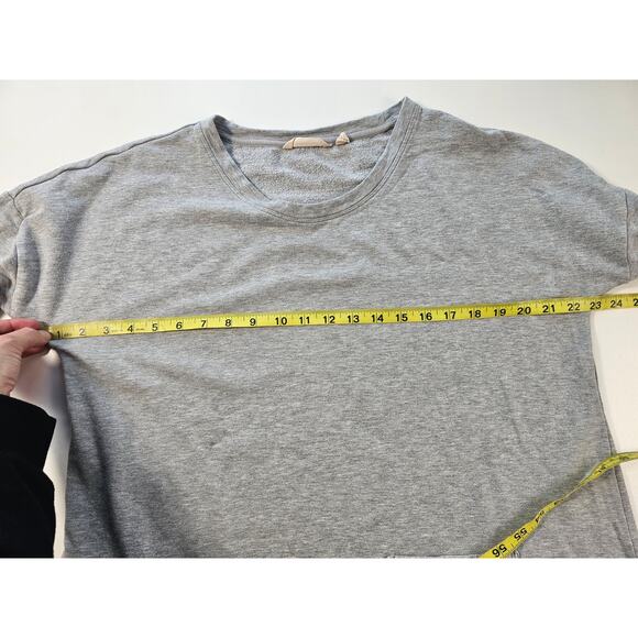 Soft surroundings XL women's asymmetrical hem sweater tunic fleece lined warm ^ - Picture 7 of 8